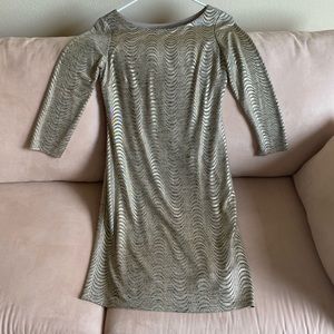 Gold/grey dinner dress ⚡️